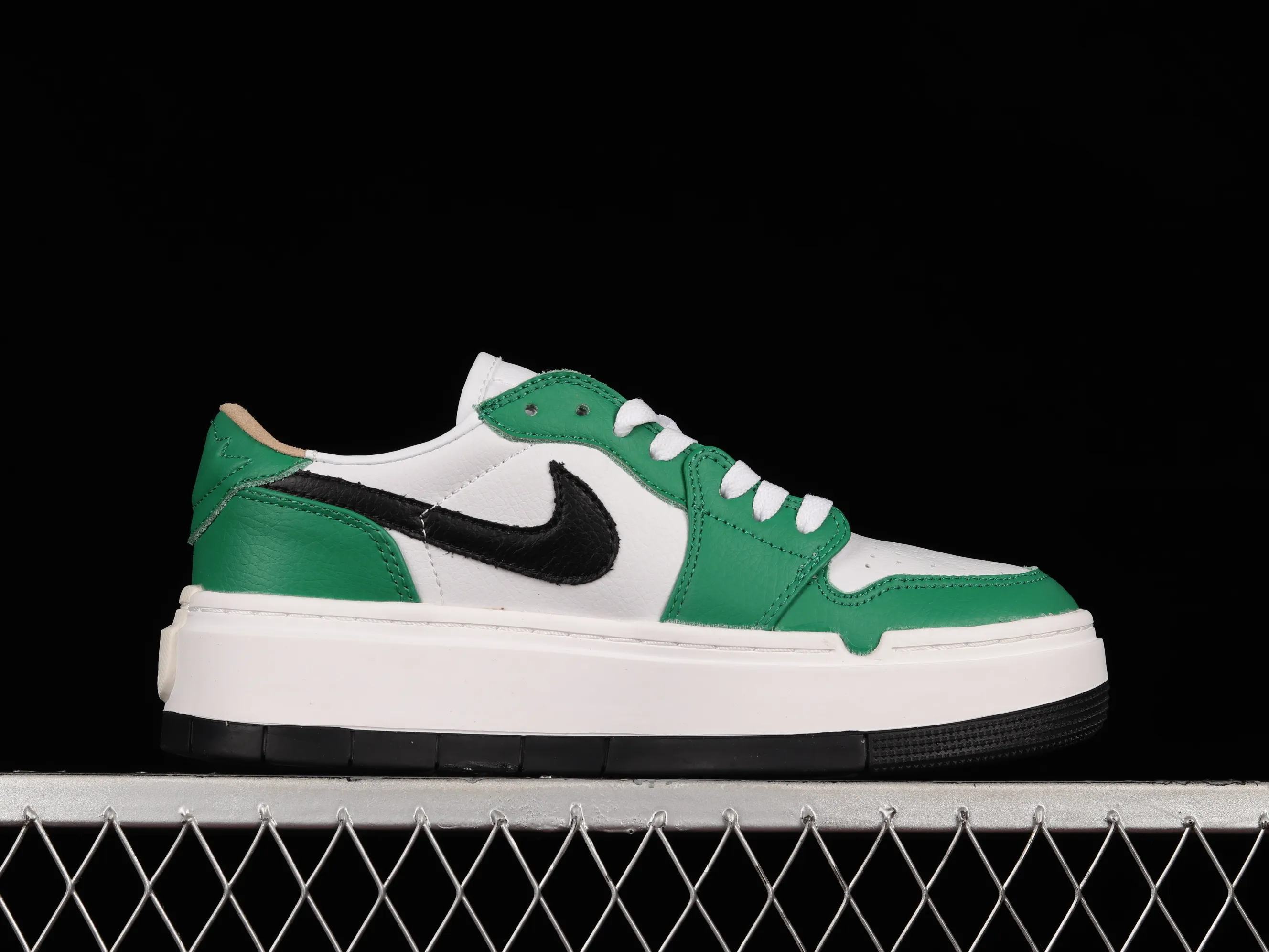 All categories Air Jordan Jordan series basketball shoes Air Jordan 1 Low Air Jordan 1 Elevate Low SE "Wolf Grey" Little AJ thick-soled retro basketball shoes DH0449-300